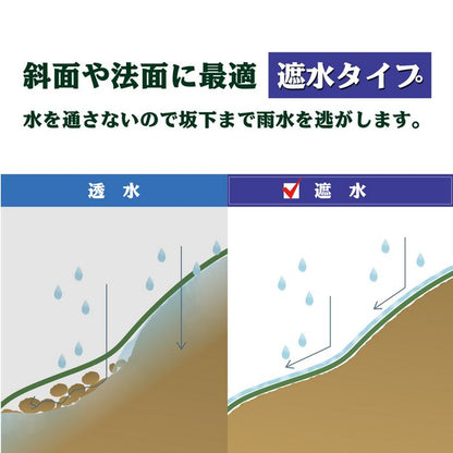 【遮水タイプ】防草シート ロール 1m巾×5m 2m巾×5m