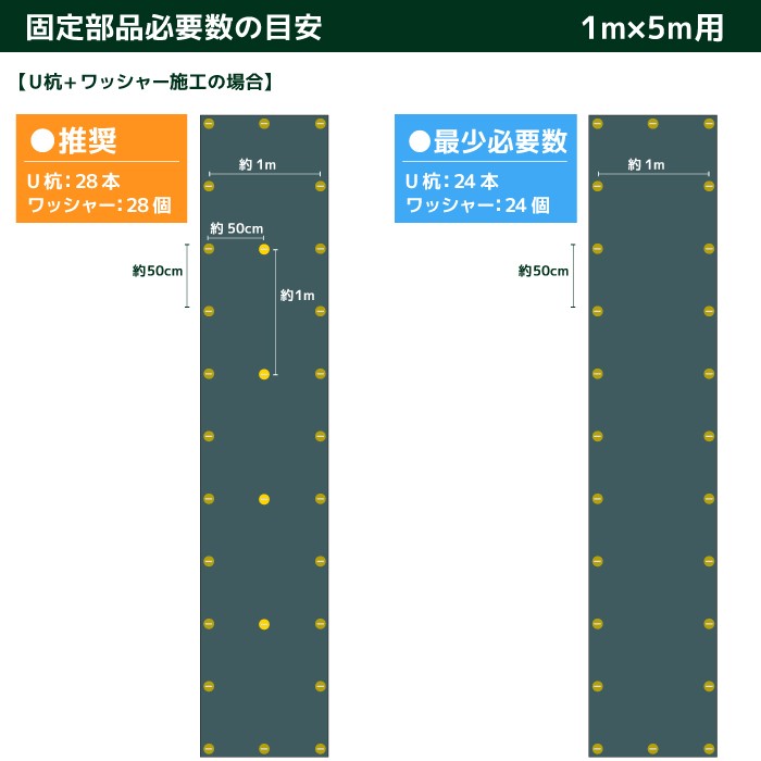 【固定用ワッシャー】 15個セット 直径80mm